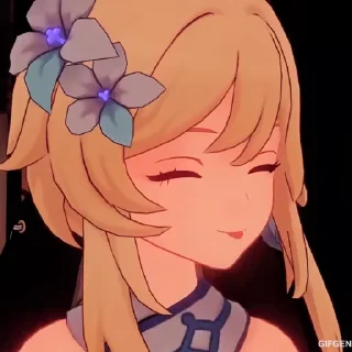 Стикер 18 из набора «Genshin Gif by @keiriststicks»