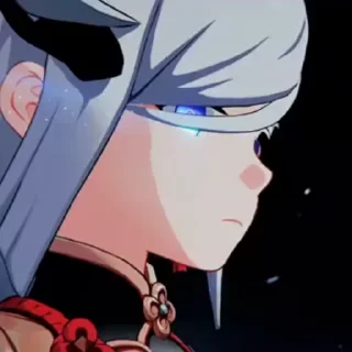 Стикер 5 из набора «Genshin Gif by @keiriststicks»