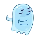 Стикер 9 из набора «Ghost :: @AuthorStickers»