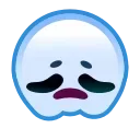 Стикер 16 из набора «Ghost Emoji @TgEmojis»