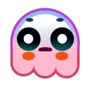 Стикер 18 из набора «Ghost Emoji @TgEmojis»