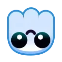Стикер 6 из набора «Ghost Emoji @TgEmojis»