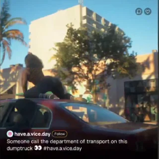 Стикер 15 из набора «GTA 6 @TgSticker»