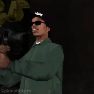 Стикер 20 из набора «GTA SA @pkmstickers»
