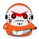 Стикер 7 из набора «Halloween Duck»