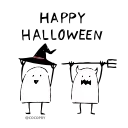 Стикер 1 из набора «Halloween Monsters- @MochaStickers»