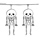Стикер 14 из набора «Halloween Monsters- @MochaStickers»