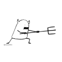 Стикер 7 из набора «Halloween Monsters- @MochaStickers»