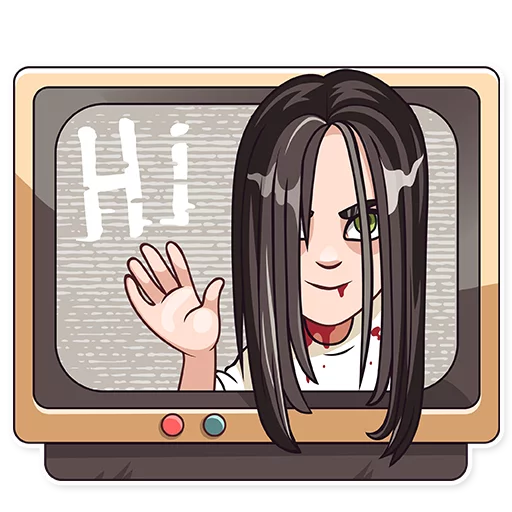 Стикер 6 из набора «Halloween Girl»