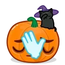 Стикер 15 из набора «Halloween Pumpkin»