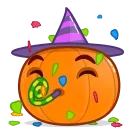 Стикер 16 из набора «Halloween Pumpkin»