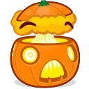 Стикер 18 из набора «Halloween Pumpkin»