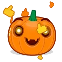 Стикер 3 из набора «Halloween Pumpkin»