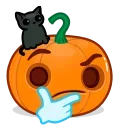 Стикер 9 из набора «Halloween Pumpkin»