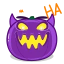 Стикер 10 из набора «Halloween Pumpkin»