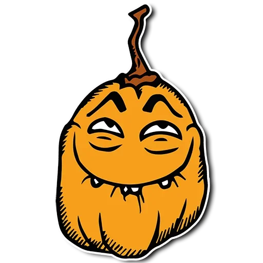 Стикер 11 из набора «Halloween Memes :: @TgSticker»