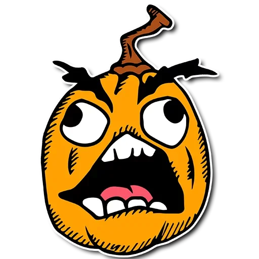 Стикер 13 из набора «Halloween Memes :: @TgSticker»