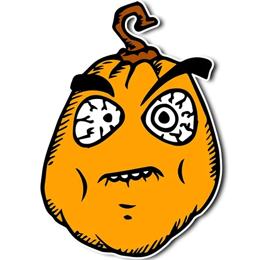 Стикер 15 из набора «Halloween Memes :: @TgSticker»