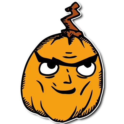Стикер 16 из набора «Halloween Memes :: @TgSticker»