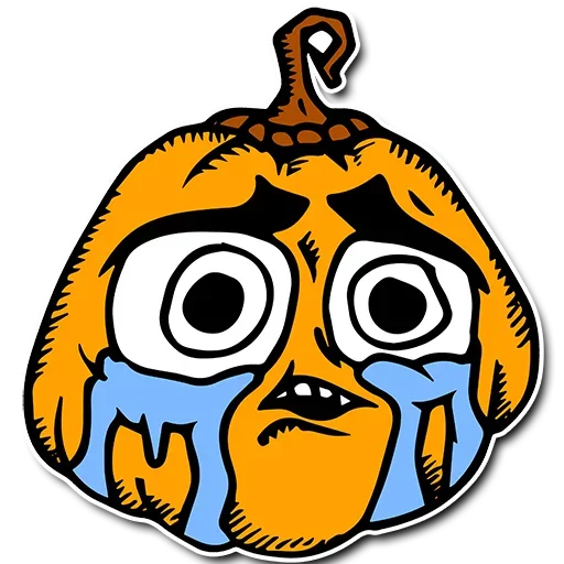 Стикер 4 из набора «Halloween Memes :: @TgSticker»