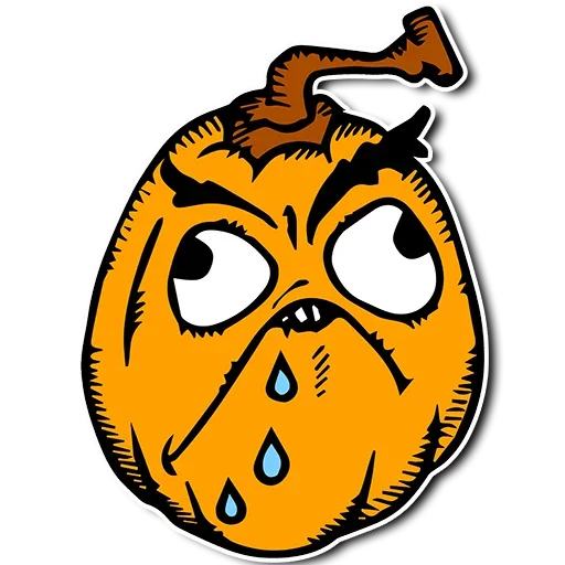 Стикер 8 из набора «Halloween Memes :: @TgSticker»