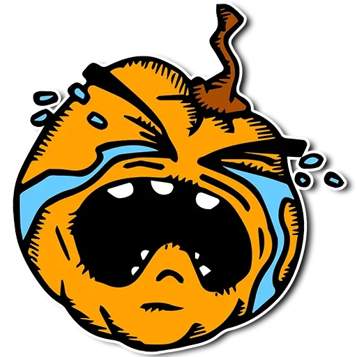 Стикер 10 из набора «Halloween Memes :: @TgSticker»
