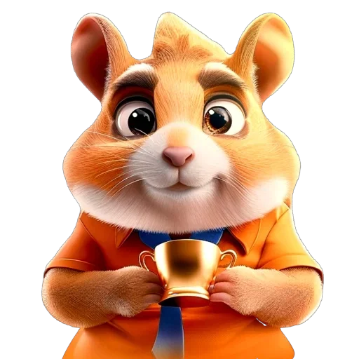 Стикер 14 из набора «Hamster Kombat Stickers»