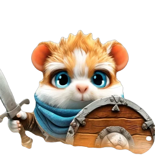 Стикер 17 из набора «Hamster Kombat Stickers»