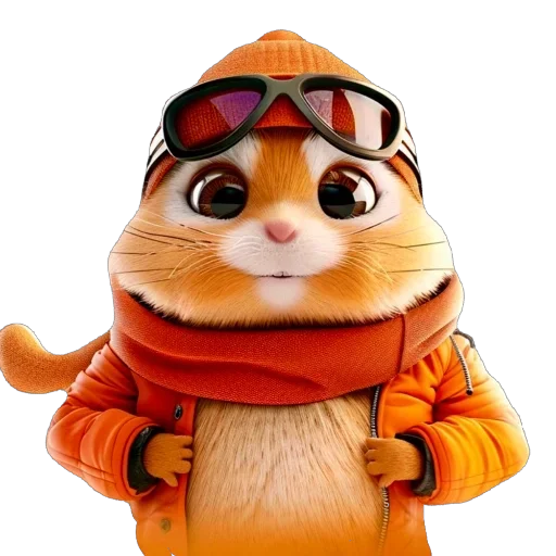 Стикер 4 из набора «Hamster Kombat Stickers»