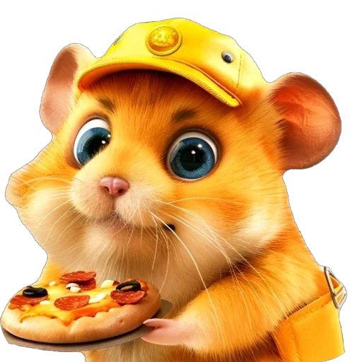 Стикер 8 из набора «Hamster Kombat Stickers»
