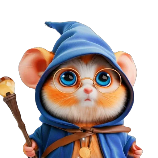 Стикер 9 из набора «Hamster Kombat Stickers»