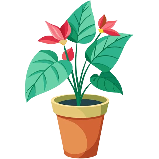 Стикер 17 из набора «House Plants @PunjabiSticker»
