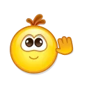 Стикер 1 из набора «ICQ Колобки @TgSticker»