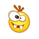 Стикер 13 из набора «ICQ Колобки @TgSticker»