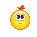 Стикер 3 из набора «ICQ Колобки @TgSticker»