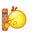 Стикер 4 из набора «ICQ Колобки @TgSticker»