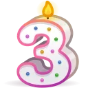 Стикер 3 из набора «Cumpleaños Jelson Aybar»