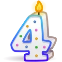 Стикер 4 из набора «Cumpleaños Jelson Aybar»