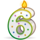 Стикер 6 из набора «Cumpleaños Jelson Aybar»