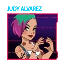 Стикер 6 из набора «Judy Alvarez»