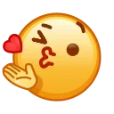 Стикер 17 из набора «Kawaii emoji @TgSticker»