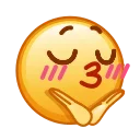 Стикер 19 из набора «Kawaii emoji @TgSticker»