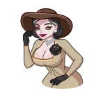 Стикер 19 из набора «Lady Dimitrescu»