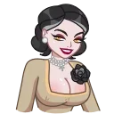 Стикер 20 из набора «Lady Dimitrescu»