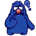 Стикер 11 из набора «[燈神]麵咪媽Emoji»
