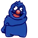 Стикер 12 из набора «[燈神]麵咪媽Emoji»