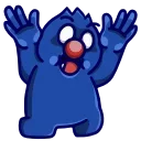 Стикер 18 из набора «[燈神]麵咪媽Emoji»