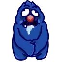 Стикер 4 из набора «[燈神]麵咪媽Emoji»