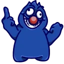 Стикер 5 из набора «[燈神]麵咪媽Emoji»