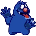 Стикер 7 из набора «[燈神]麵咪媽Emoji»
